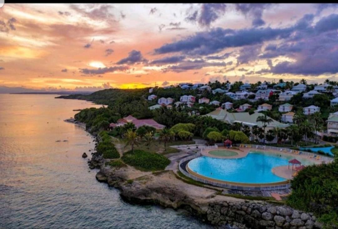L'Oiseau Du Paradis Vue Mer Studio A Saint Francois A 100 M De La Plage Exteriér fotografie